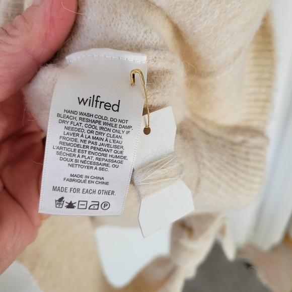 Wilfred New Lorin Sweater- Oatmeal - Picture 4 of 5